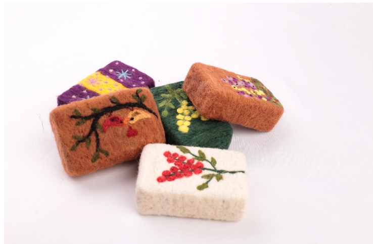 Karadeniz Teknik Üniversitesi - El Sanatları Bölümü Keçe Dekoratif Sabun